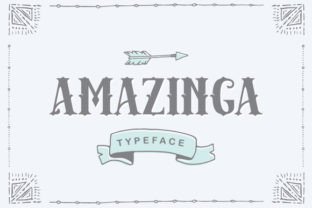 Amazinga: A Versatile Display Serif Font for Modern Branding