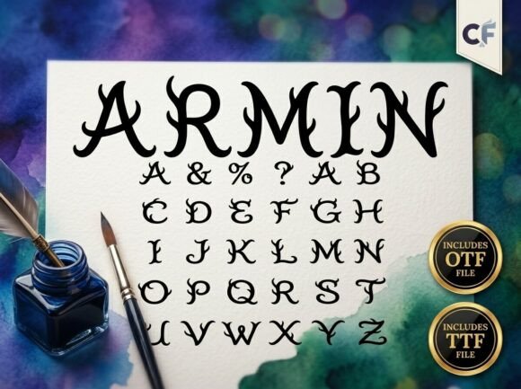 Armin: A Font for Crafters Who Demand Beauty and Function