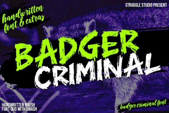 Badger Criminal: A Bold Choice for Editorial Design