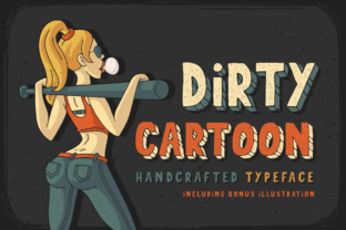 Dirty Cartoon: A Font That Brings Playfulness to My Brand