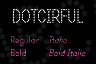 Dotcirful: A Font That Speaks in Rhythm