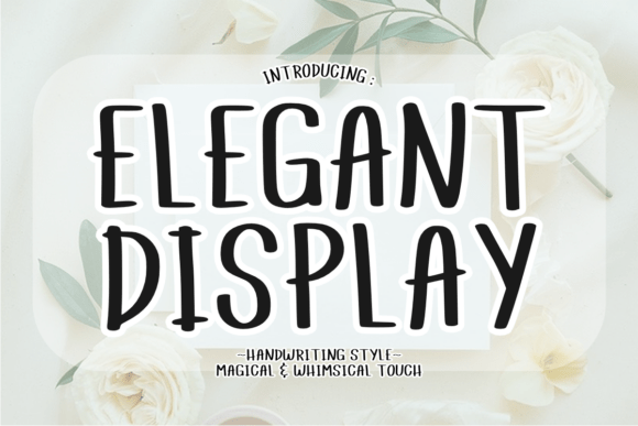 Elegant Display: A Graceful Choice for Editorial Design