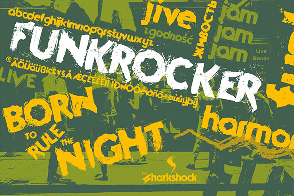 Funkrocker: The Font That Adds Flavor to Your Creative Projects