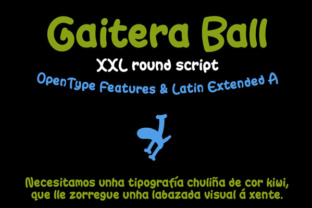 Gaitera Ball: A Font That Adds Personality to Your Brand