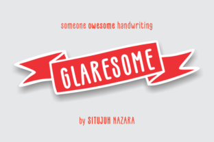 Glaresome: A Font That Speaks with Grace