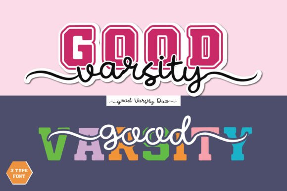 Good Varsity Duo: A Font for Editorial Soul