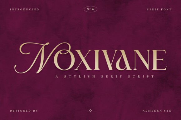 Noxivane: A Font for Elegance and Expression