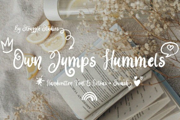 Own Jumps Hummels: A Script Font for Campaigns That Speak with Personality