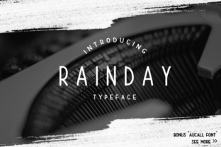 Rain Day Font: A Powerful Tool for Digital Marketers