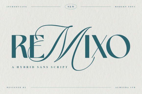 Remixo: A Font That Breathes Life Into Your Handmade Creations