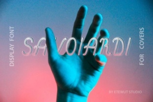 Savoiardi Display: A Font for Editorial Elegance
