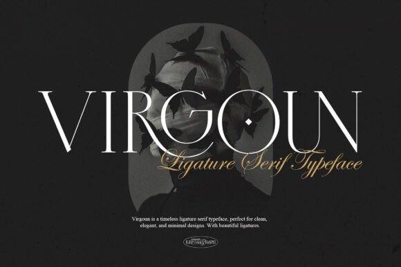Virgoun: A Serif Font for Timeless Craft Projects