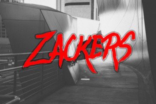 Zackers: A Font That Adds Grit and Character to Your Creations